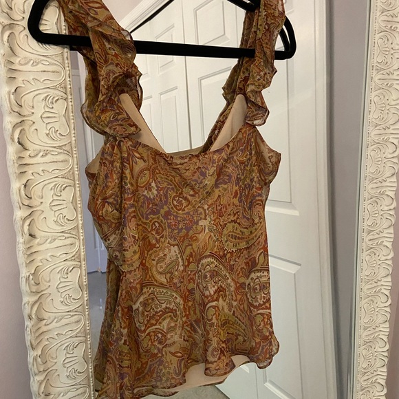 EUC Ralph Lauren 100% Silk Blouse - Picture 5 of 8